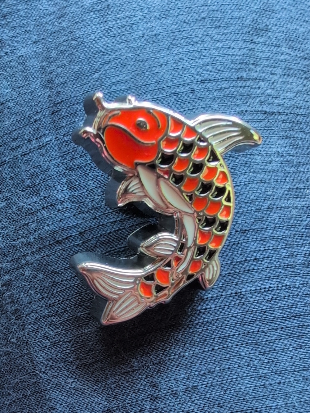 Orange Koi Fish Jibbitz
